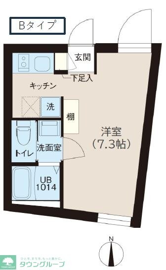 レピュア落合南長崎駅前の物件間取画像