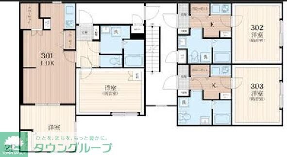 ラシクラス西落合の物件間取画像