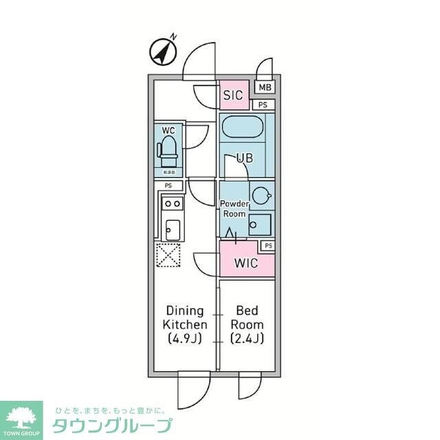 デュオメゾン渋谷松濤の物件間取画像