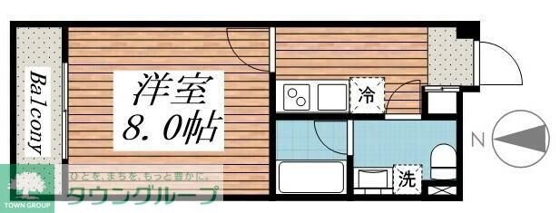 物件間取画像