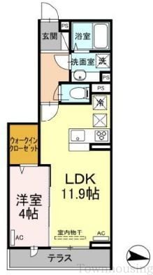 エクセリア上鷺宮Iの物件間取画像