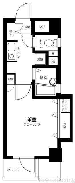 プレール芦花公園の物件間取画像