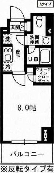 レジディア杉並方南町の物件間取画像