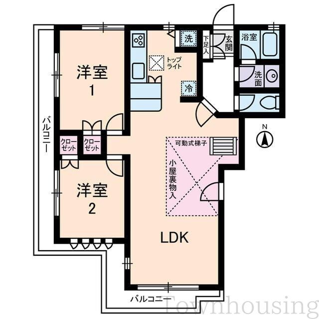 アムス南阿佐ヶ谷の物件間取画像