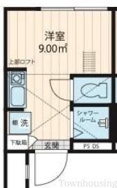 Nano上落合の物件間取画像