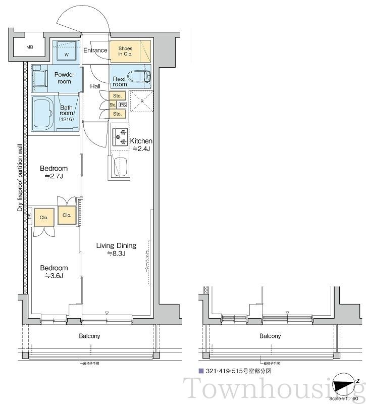 RESIDENCE　KOENJIの物件間取画像