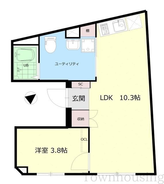 コンフォーリアの物件間取画像