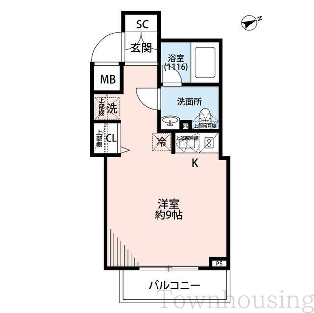 プレール・ドゥーク方南町の物件間取画像