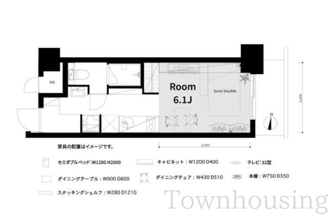 ライオンズプラザ方南町の物件間取画像