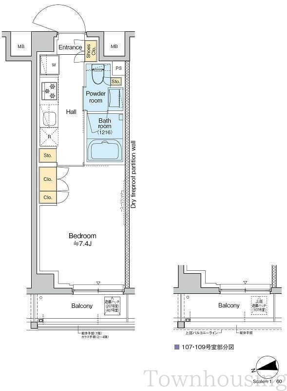 RESIDENCE　KOENJIの物件間取画像