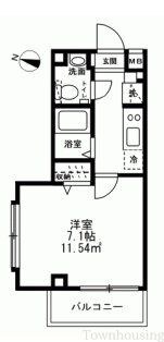 ソラシアレジデンス高円寺の物件間取画像