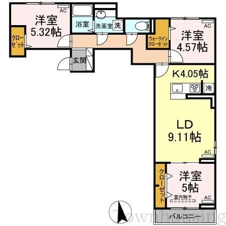 グラナーデ目白御留山の物件間取画像