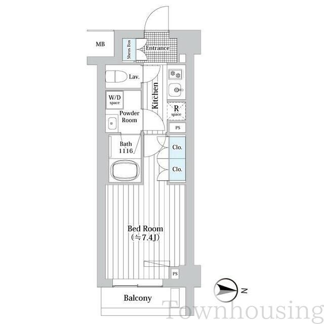 プレール・ドゥーク新宿Ｗｅｓｔの物件間取画像