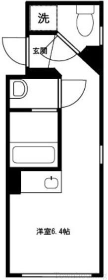 クレドコート高円寺の物件間取画像