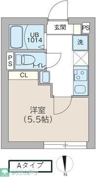 レピュア高円寺レジデンスの物件間取画像