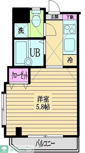 フォーチュンコート新中野の物件間取画像