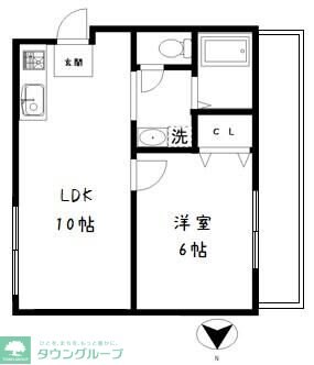 レバランス畑口の物件間取画像