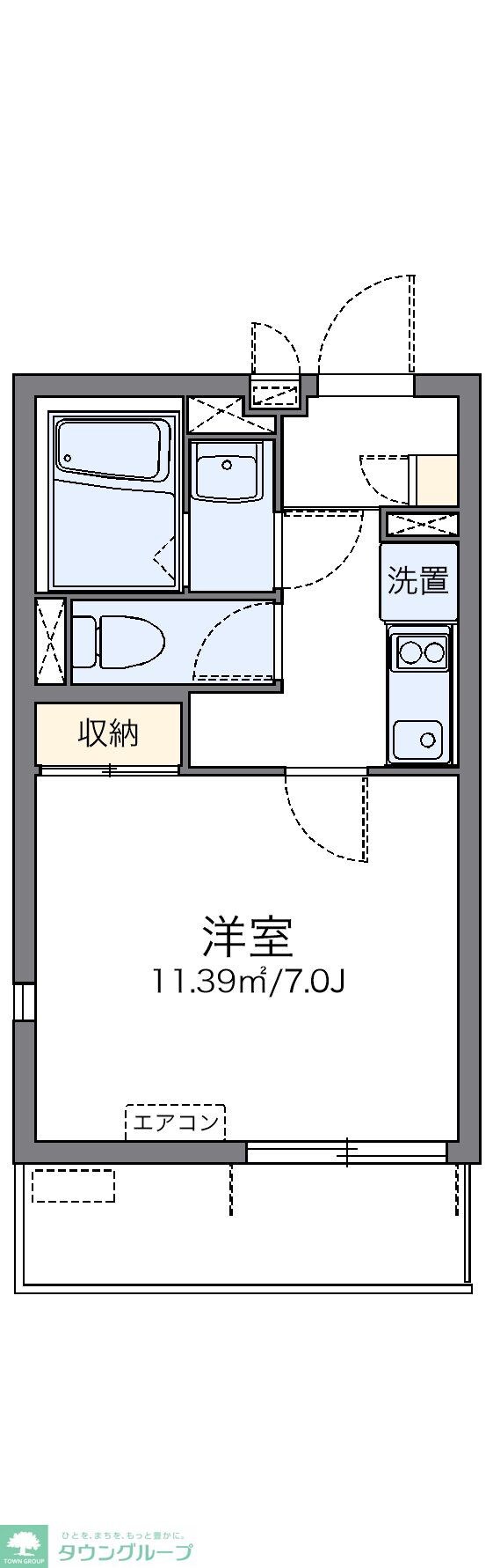 レオネクスト秋の物件間取画像