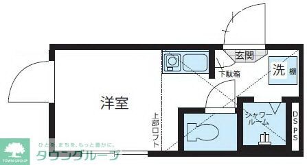 Nano北新宿２の物件間取画像