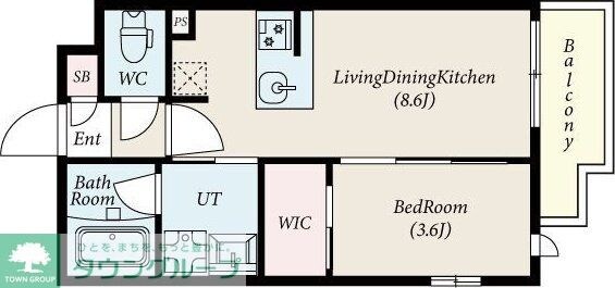 コンポジット新宿柏木の物件間取画像