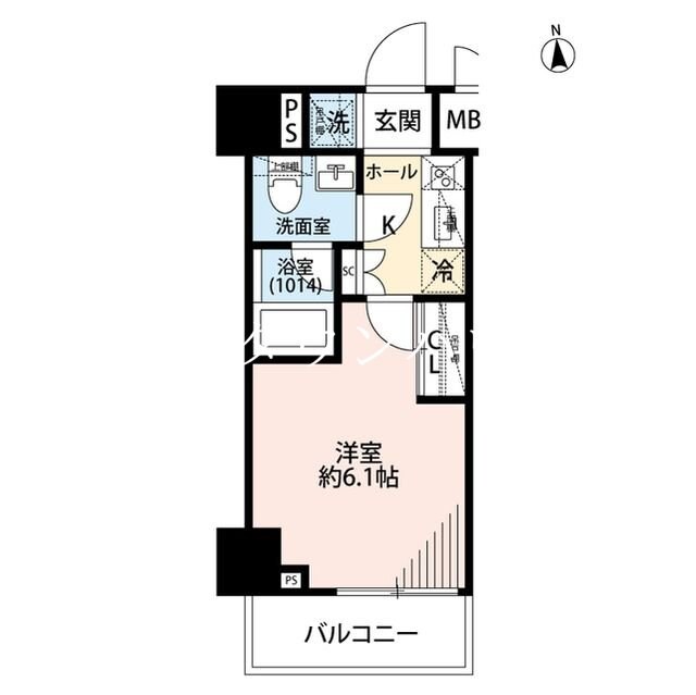 プレール・ドゥーク品川旗の台の物件間取画像