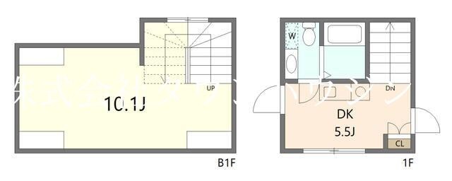 コンテル旗の台の物件間取画像