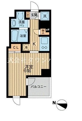 エスティメゾン武蔵小山の物件間取画像