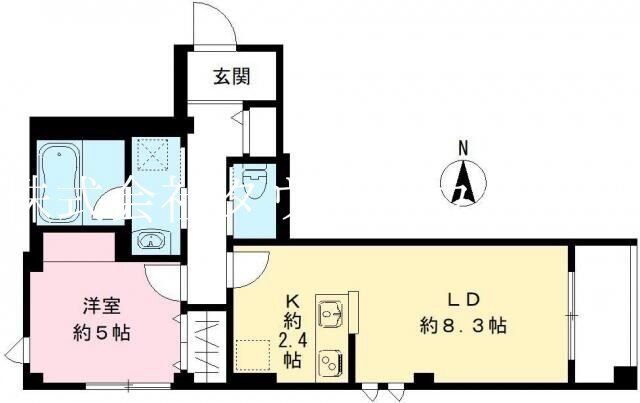 北品川テラスの物件間取画像