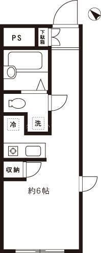 ニューバリュー南大井の物件間取画像