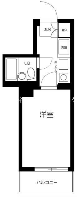 ルーブル大井町の物件間取画像