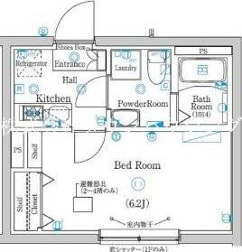 ラフィスタ品川西大井の物件間取画像