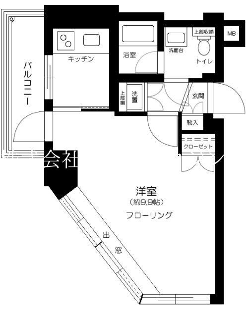 菱和パレス大崎駅前の物件間取画像