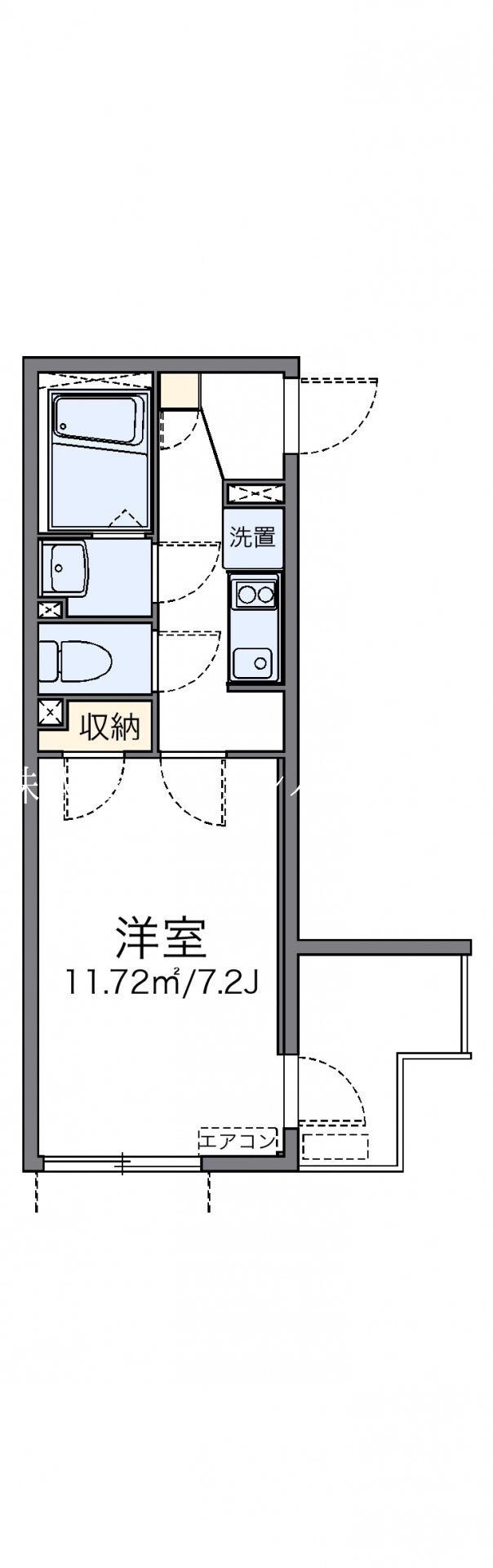 レオネクストパラシオの物件間取画像