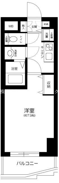 メゾン・ド・ヴィレ品川の物件間取画像