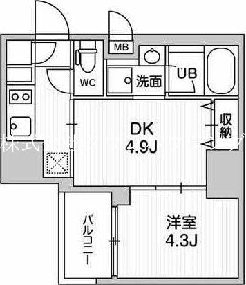 ＳＹＦＯＲＭＥ大井町IIの物件間取画像