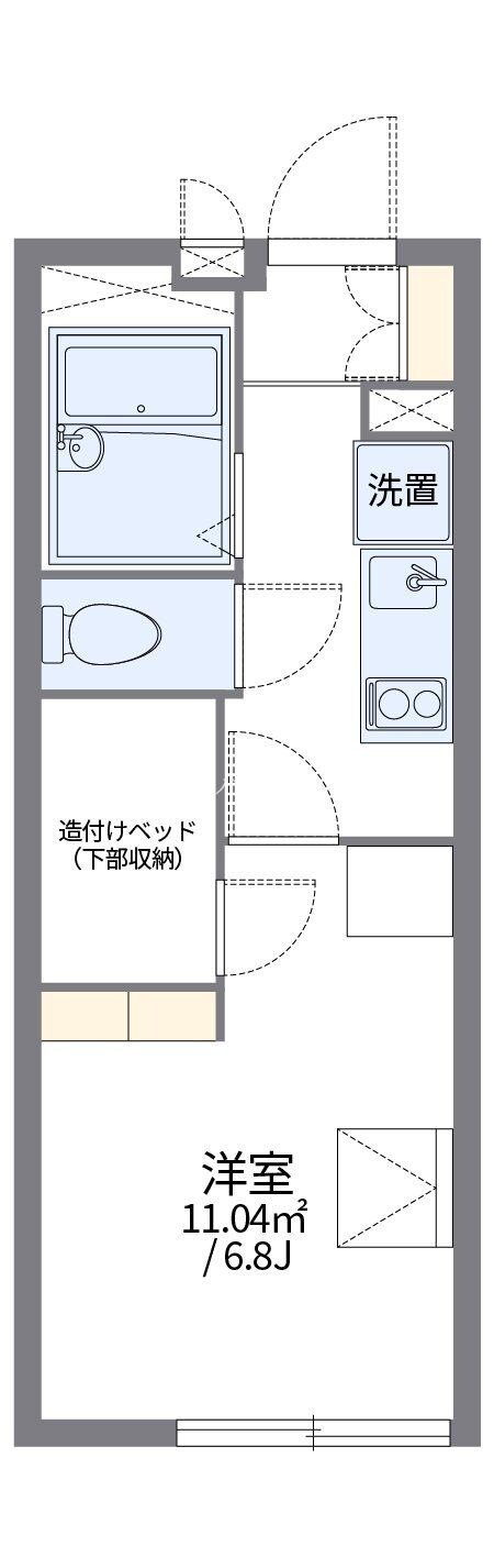 レオパレスたいの物件間取画像