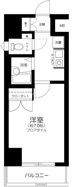 ソアブール三田の物件間取画像