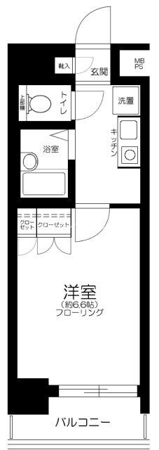 メインステージ大森東の物件間取画像