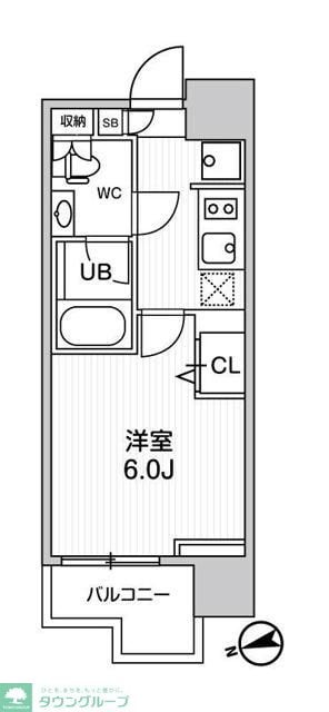 ＡＬＴＥＲＮＡ南大井の物件間取画像