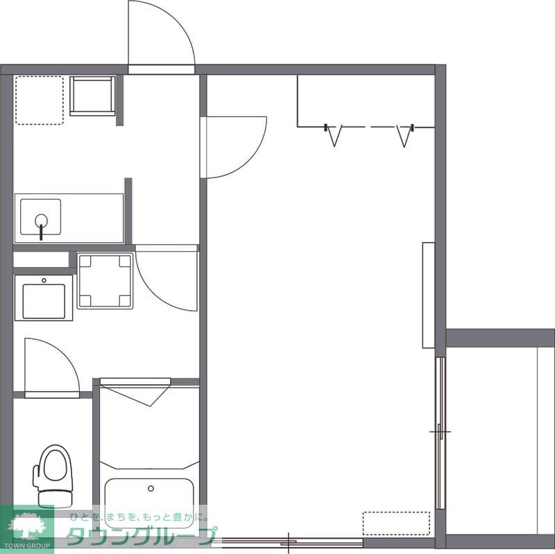 M-1 Tokyo 蒲田本町の物件間取画像