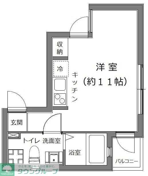 ザ コンラスト大井町の物件間取画像