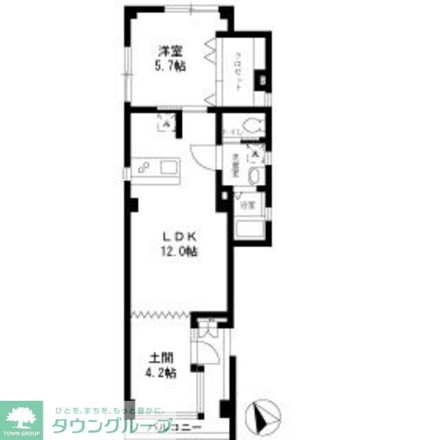 トミービルの物件間取画像