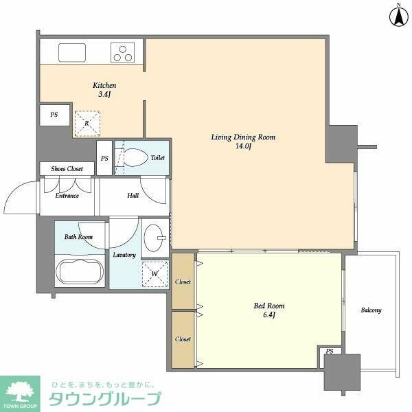 エムジー目黒駅前の物件間取画像
