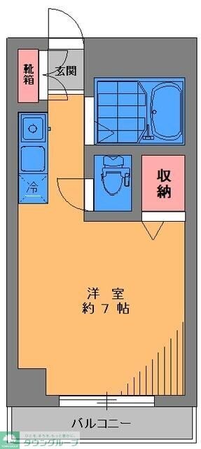 物件間取画像