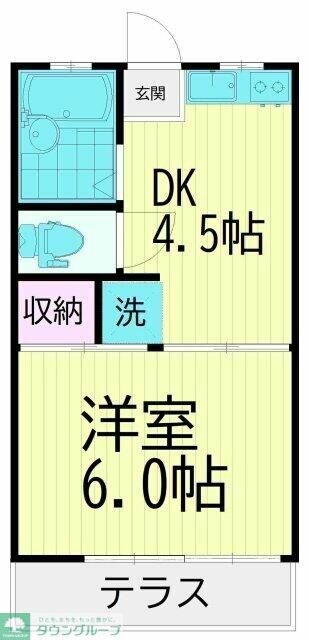 物件間取画像