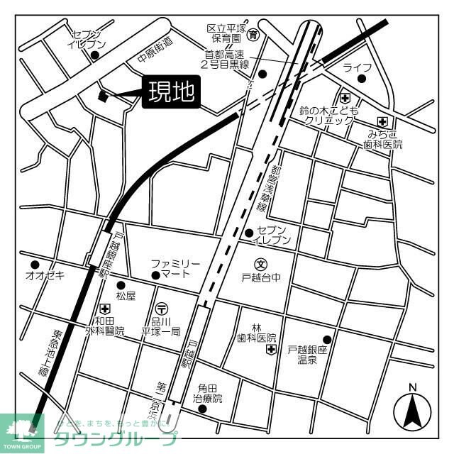 ブルーシャトー戸越の物件内観写真