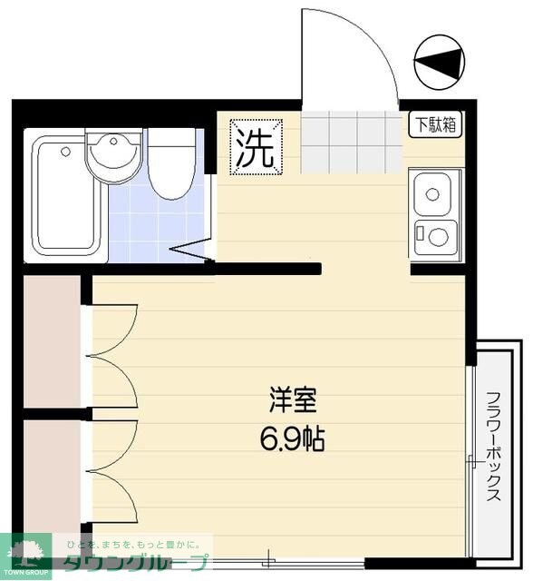 パームツリーの物件間取画像