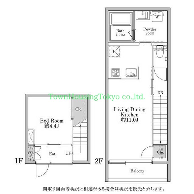 ユニテラス三軒茶屋の物件間取画像