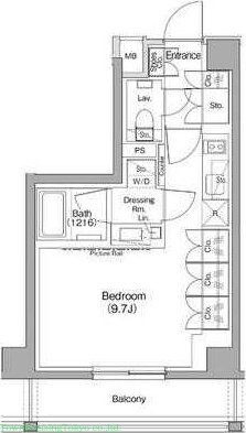 ザ・パークハビオ神泉の物件間取画像