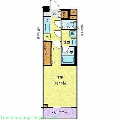 クレヴィスタ三軒茶屋の物件間取画像